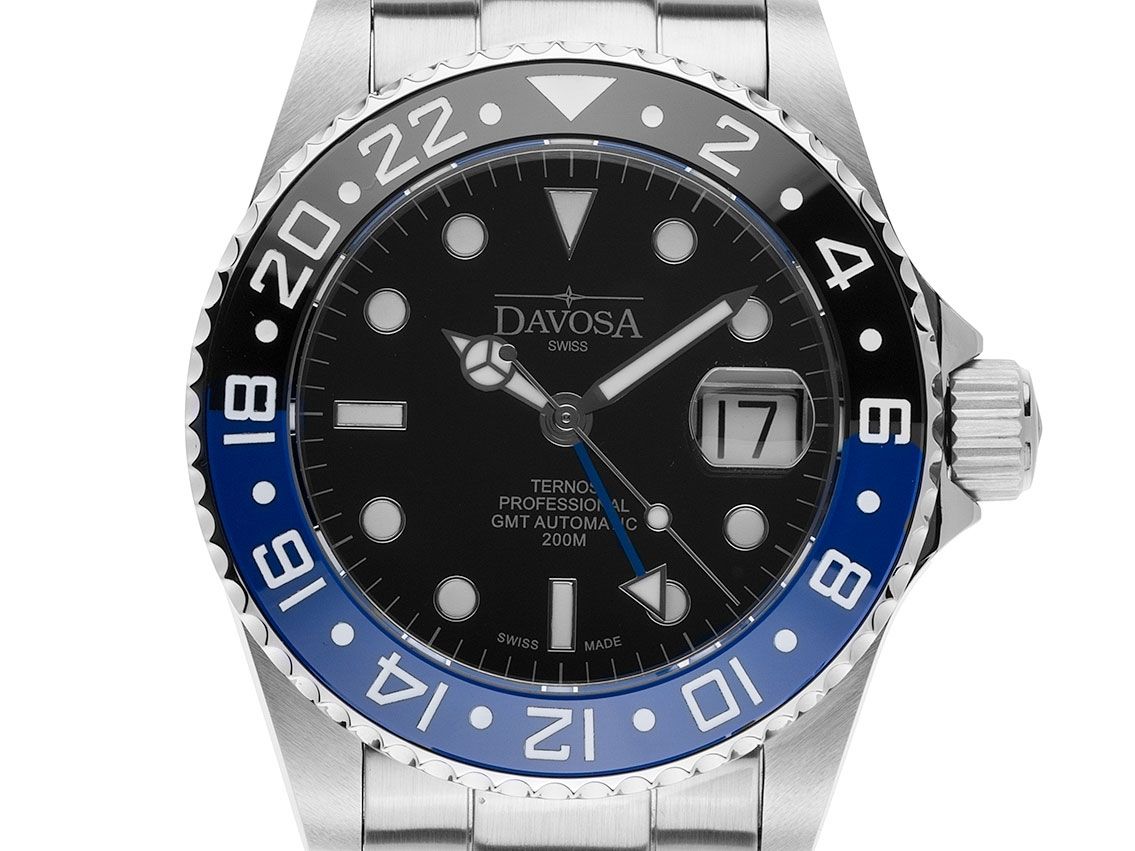 Davosa Ternos Professional TT GMT Diver Ref.161.571.45 Full Set Neu