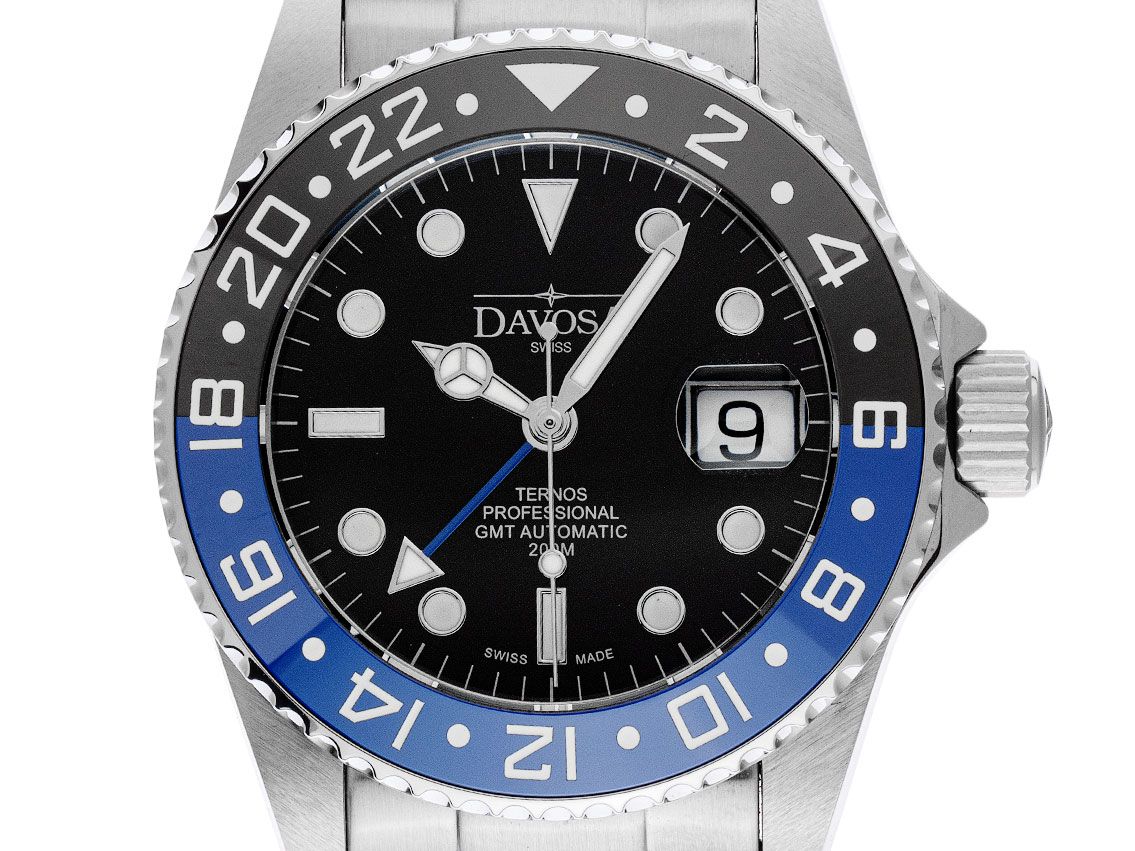 Davosa Ternos Professional TT GMT Diver Ref.161.571.45 2019 Full Set Wie Neu