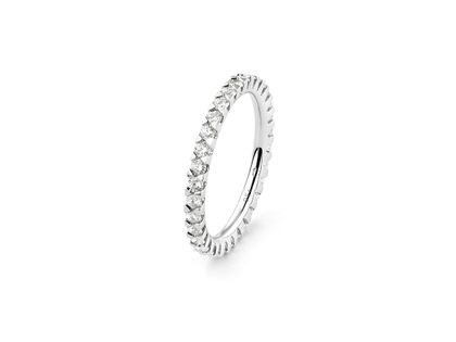 Ring Memory 18kt Weißgold Diamanten 1,48ct Neu