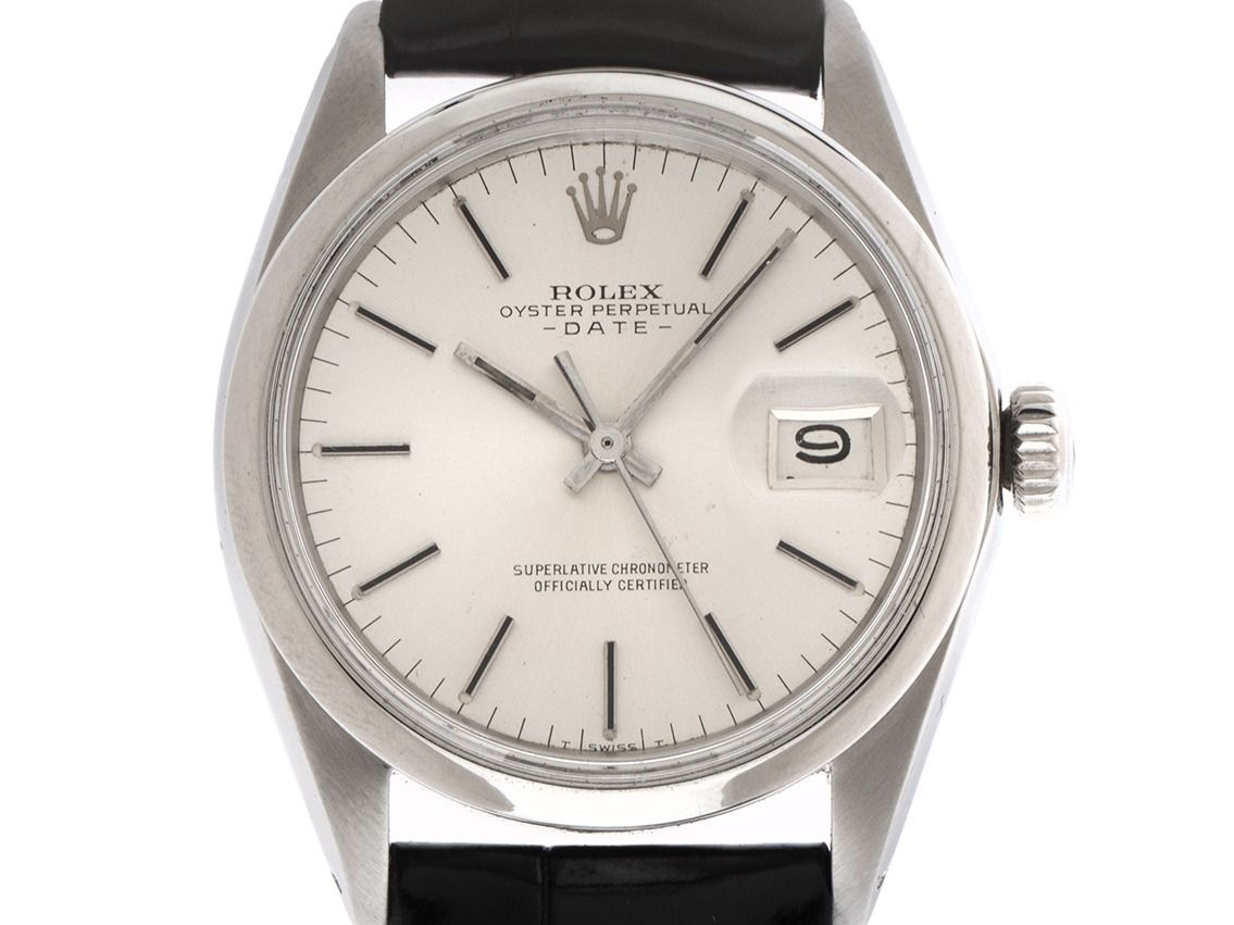 Rolex Oyster Perpetual Date Ref.1500 1969 original Box sehr gut Vintage 