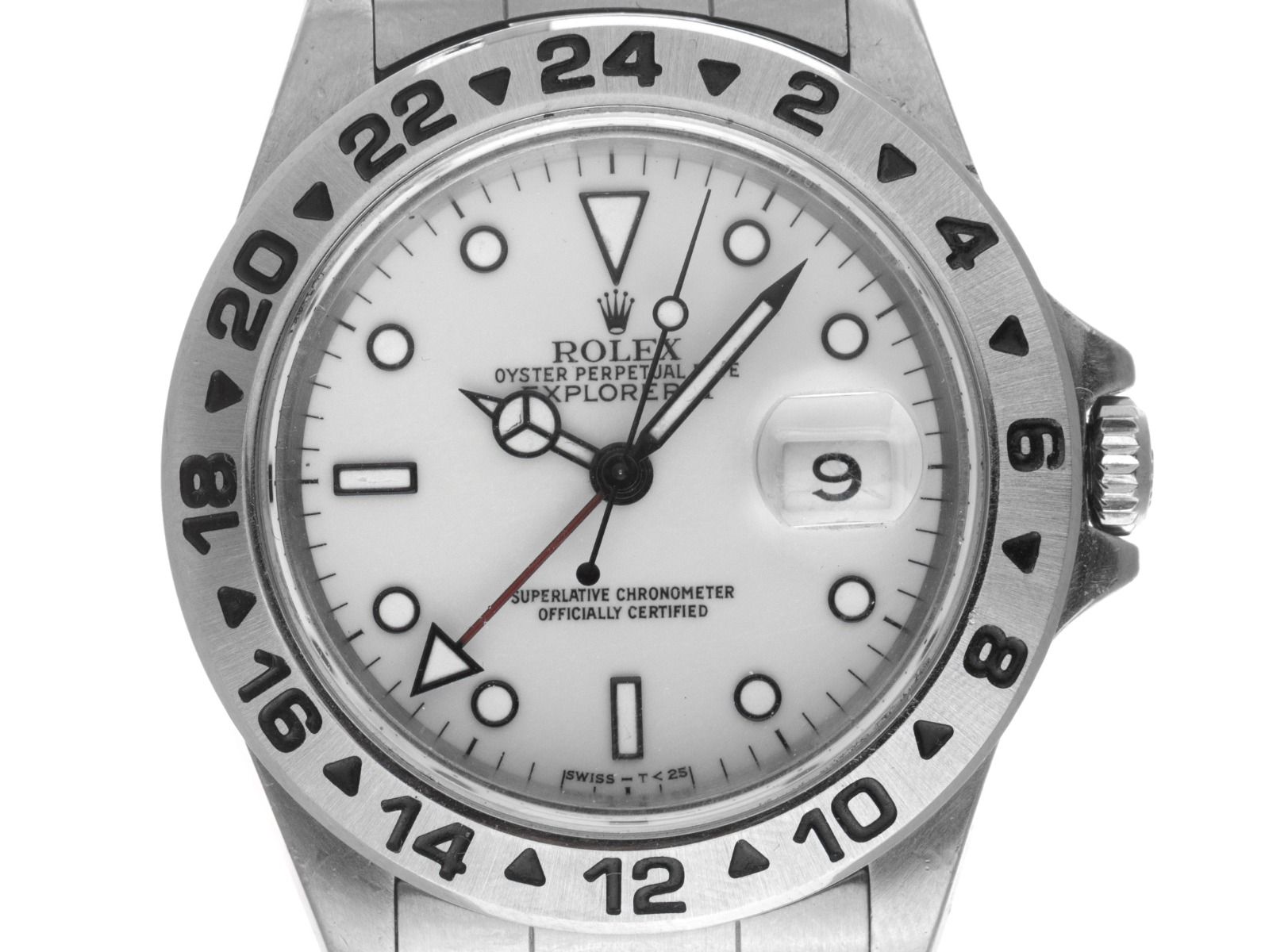 Rolex Explorer II Ref.16570 Bj.1991 Box&Beschreibung Original Vintage Unpoliert