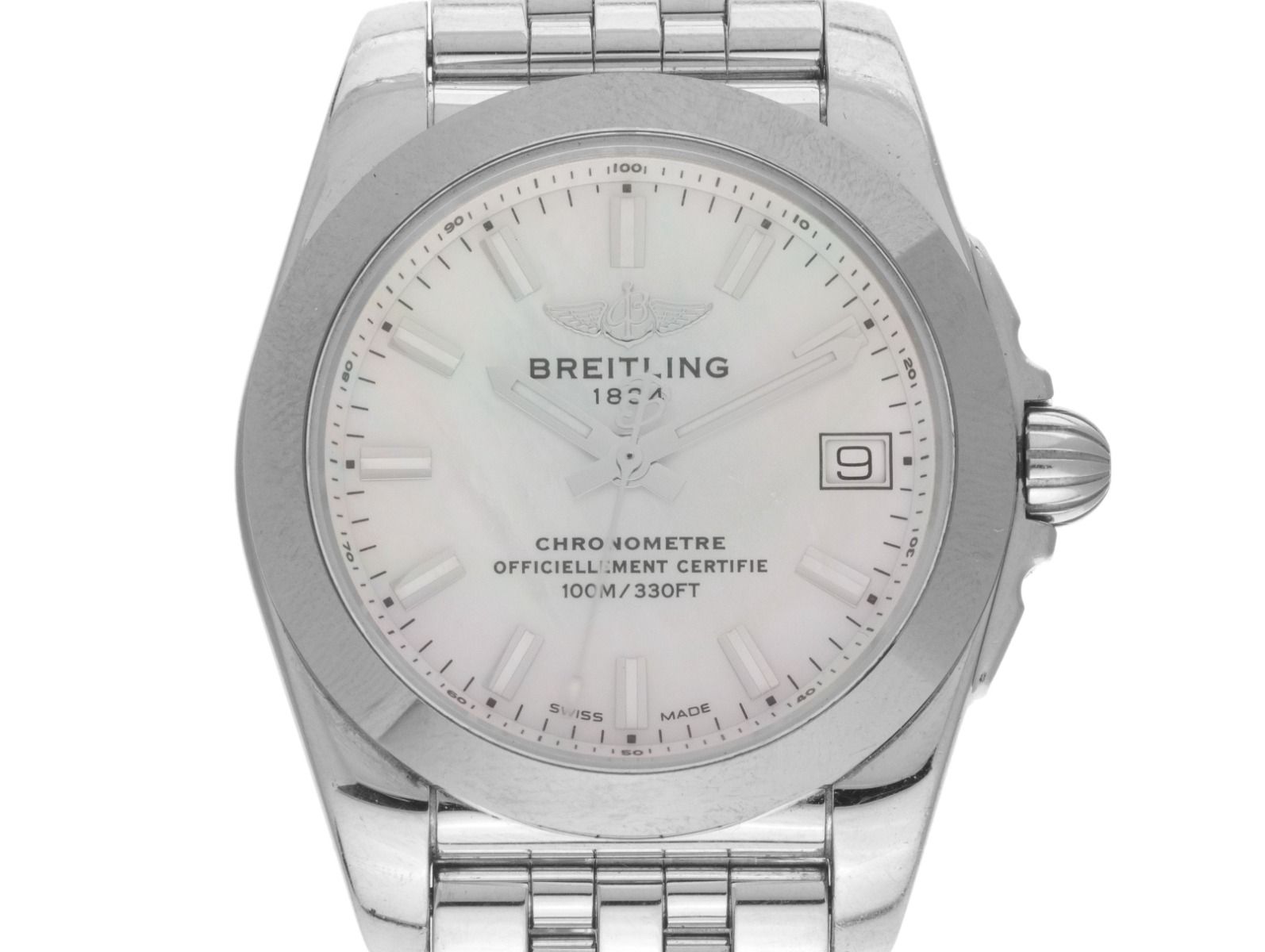 Breitling Galactic Ref.W7133012/A8779 Bj.2016 Full Set original Vintage Unpoliert