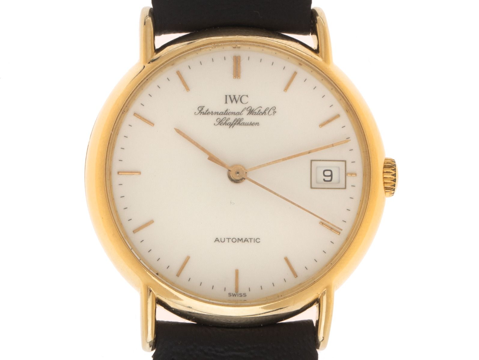 IWC Portofino Ref.3513 Bj.1998 original Box original Vintage Unpoliert