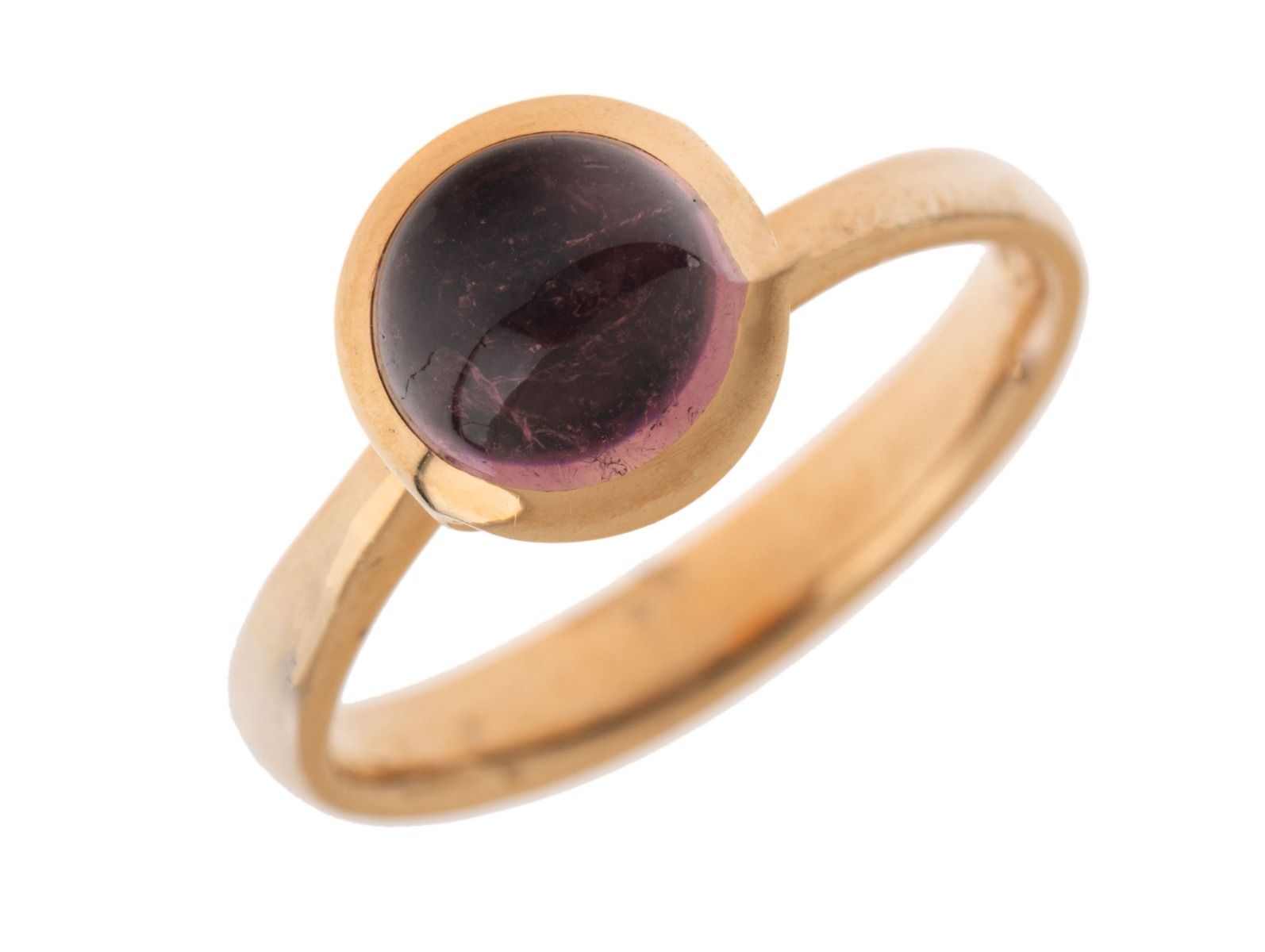 Tamara Comolli Ring Bouton 18kt Roségold 5,6g Tourmaline mit Box und Papiere