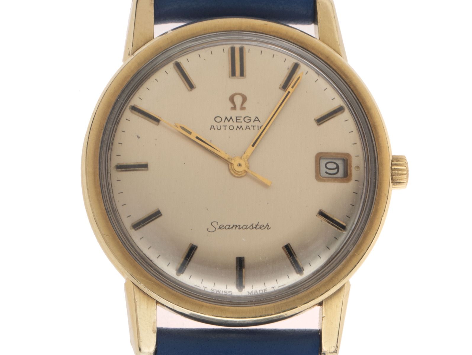 Omega Seamaster Automatic Ref.166.003 Bj.1968 original Box original Vintage Unpoliert