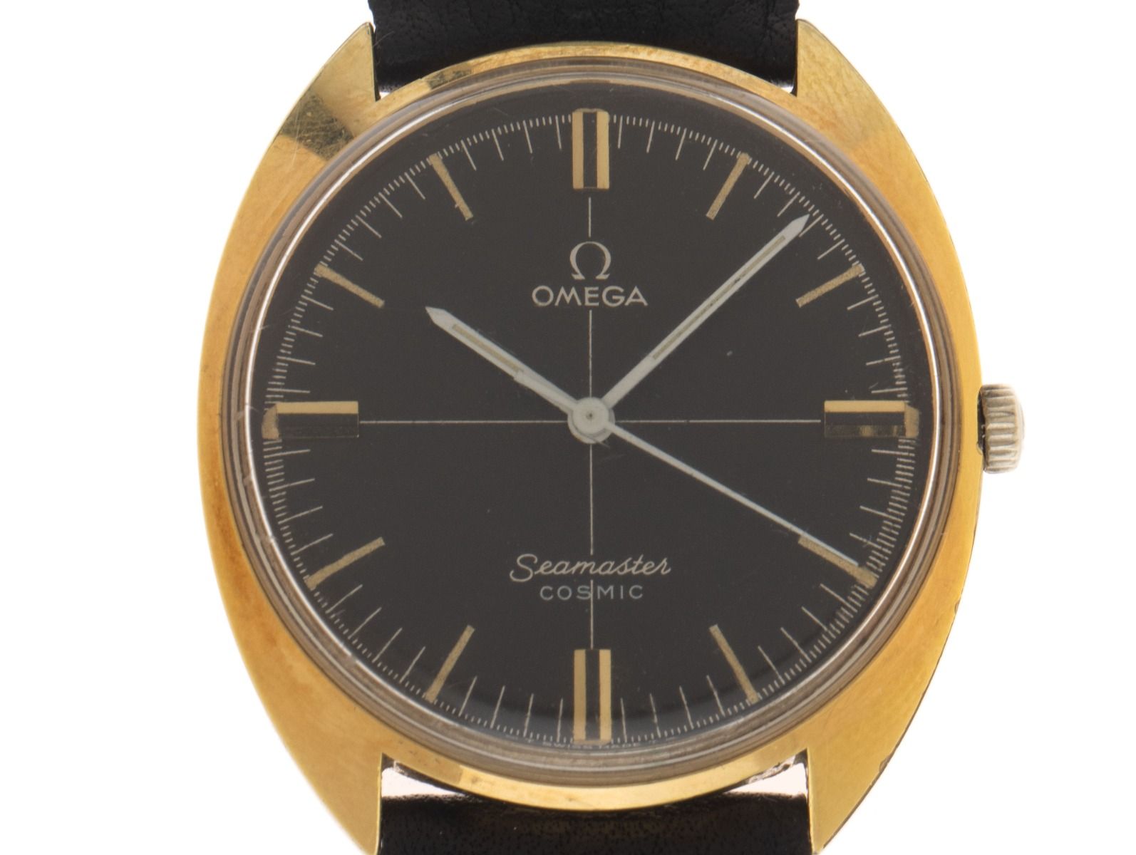Omega Seamaster Cosmic Ref.135.017 Bj.1967 original Box original Vintage Unpoliert