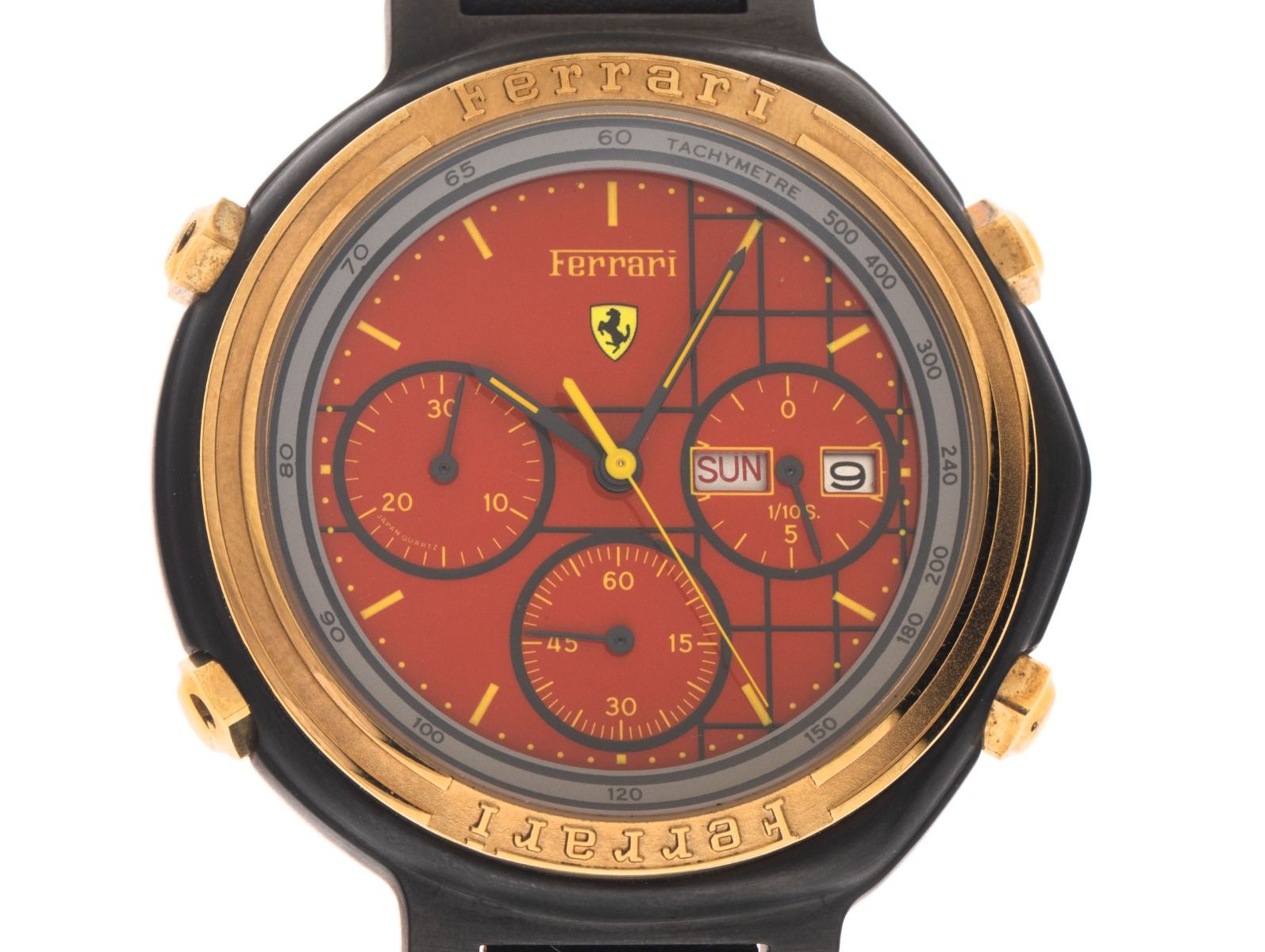 Ferrari Formula Day-Date Chronograph Ref.2659 Bj.1995 Full Set Original Vintage Unpoliert