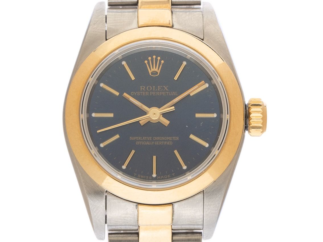 Rolex Oyster Perpetual Lady Ref.67183 1997 Full Set sehr gut Vintage
