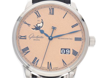 Glashütte Original Senator Excellence Panoramadatum Mondphase Ref.1-36-24-04-02-62 2025 Full Set Ungetragen