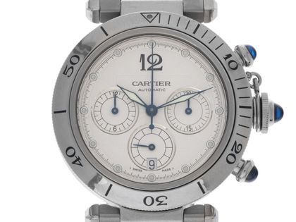 Cartier Pasha Ref.2113 2006 Box&Beschreibung wie Neu Vintage