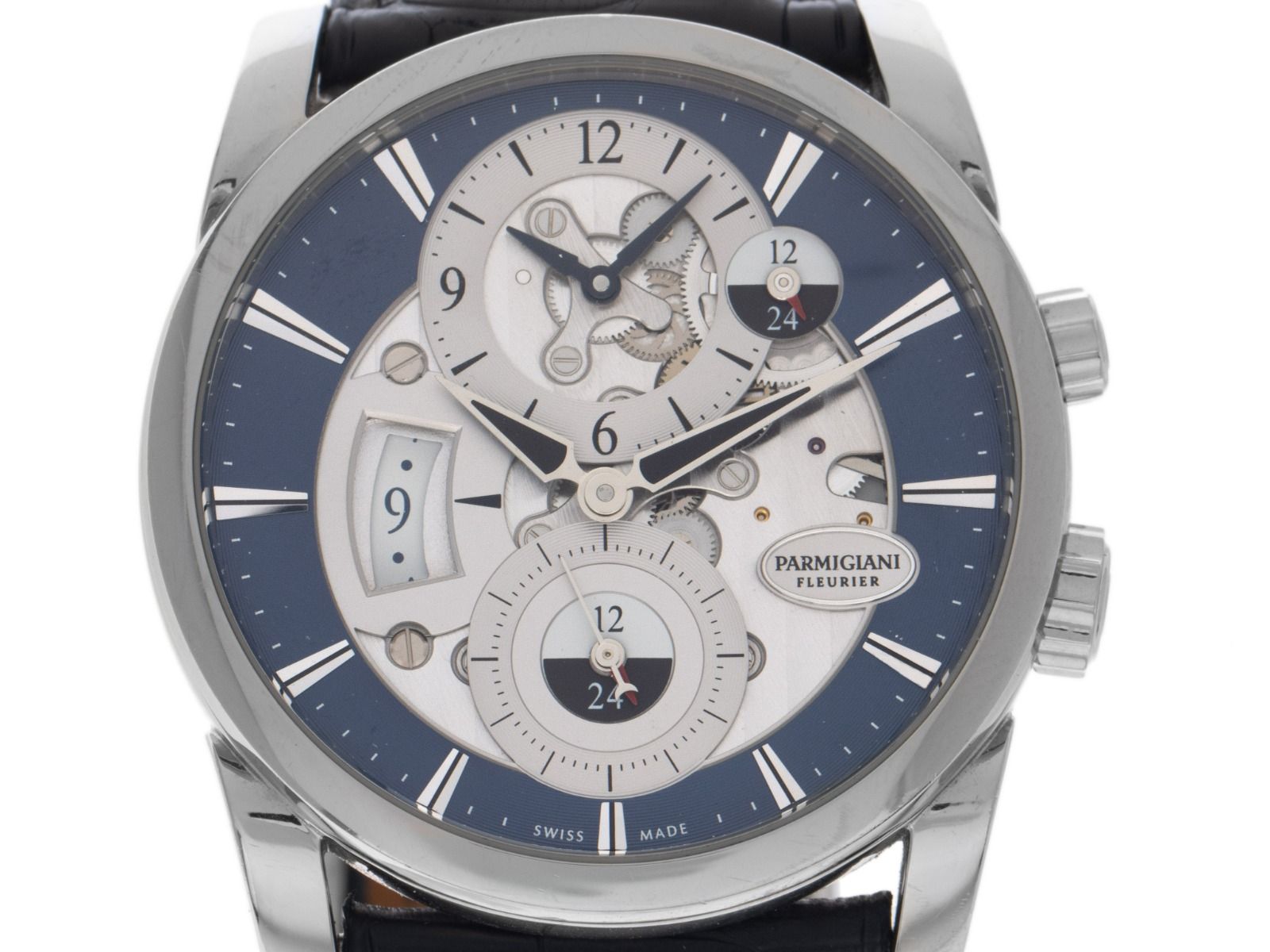Parmigiani Fleurier Tonda Hemispheres Ref.PFC231-0001800 2016 Full Set wie Neu Vintage
