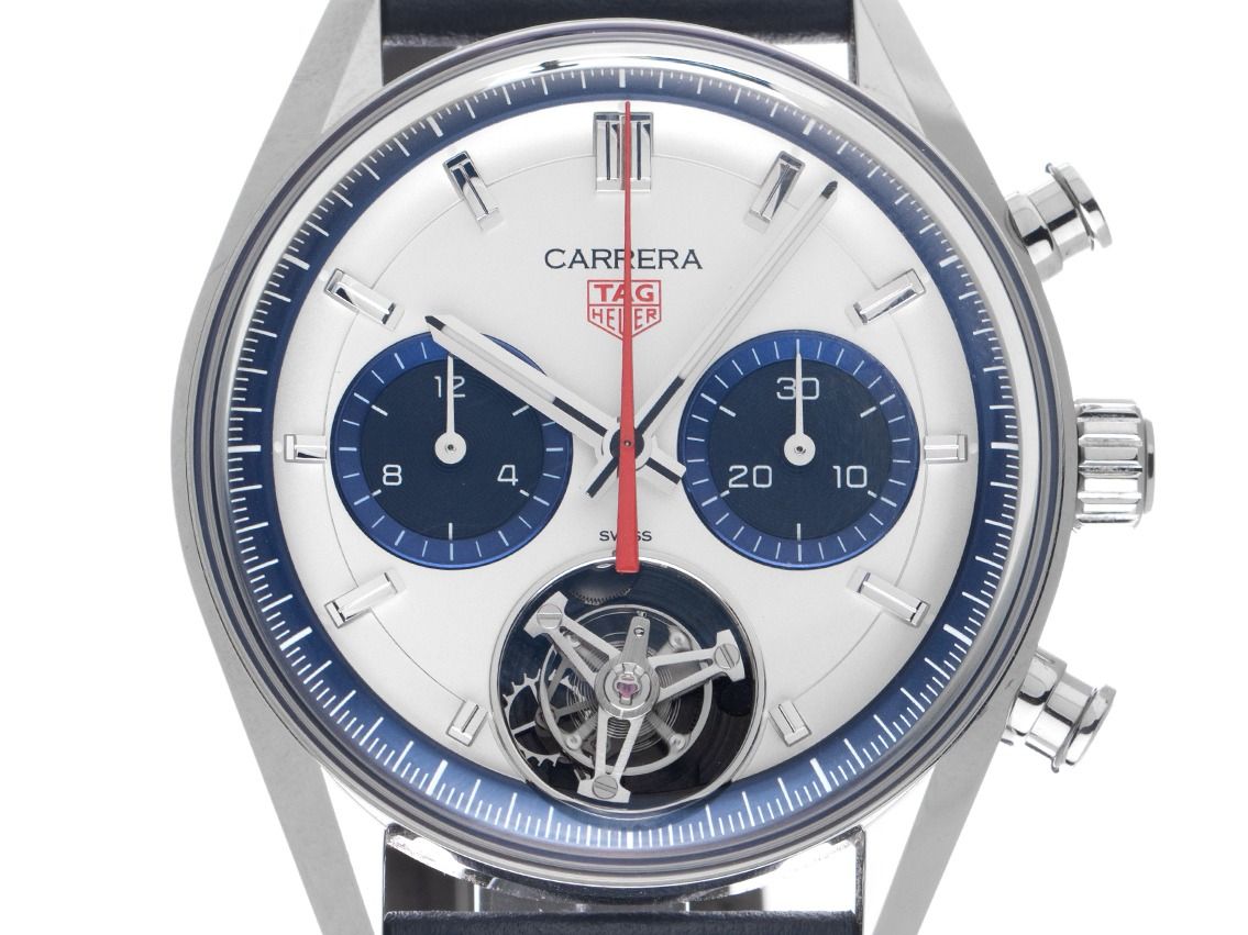 Tag Heuer Carrera Chronograph Tourbillion Ref.CBS2214.FC6567 2024 Full Set wie Neu