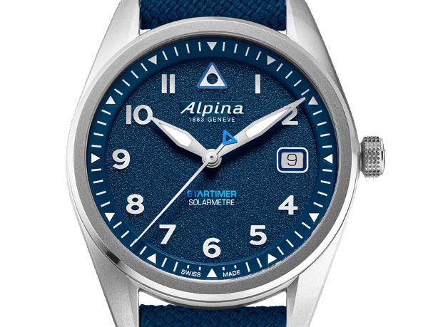 Alpina Startimer Pilot Solarmetre Ref.AL-140BLW3S26 Full Set Neu