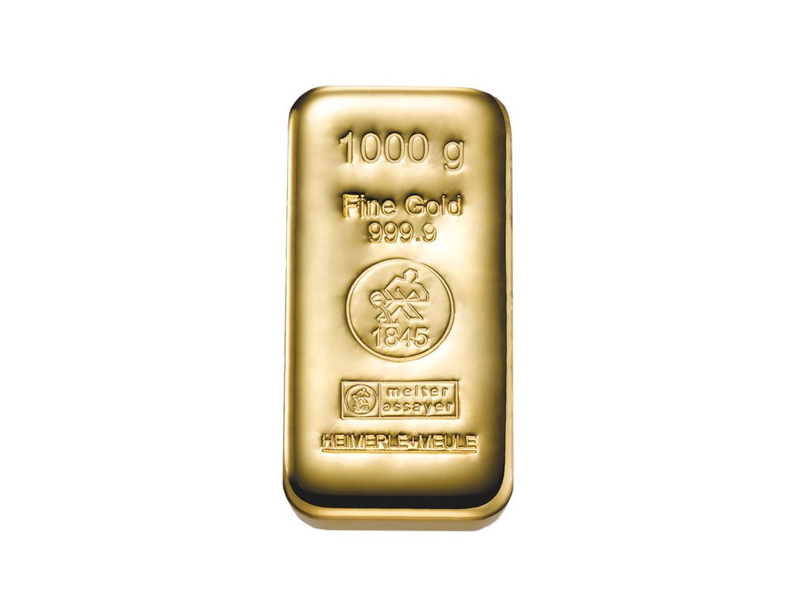 Goldbarren 999 Feingold 1000g LBMA zertifiziert