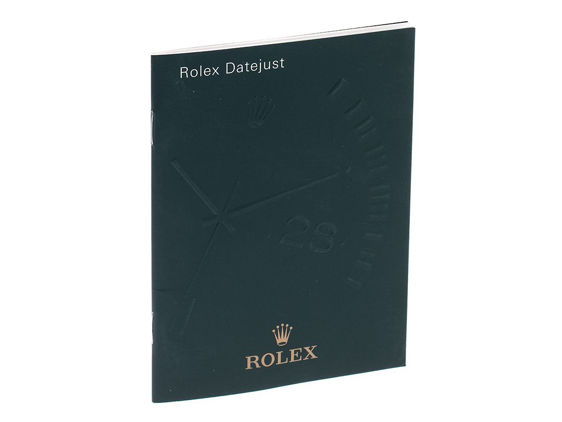 Rolex Beschreibung Datejust Baujahr 2000 - 2003