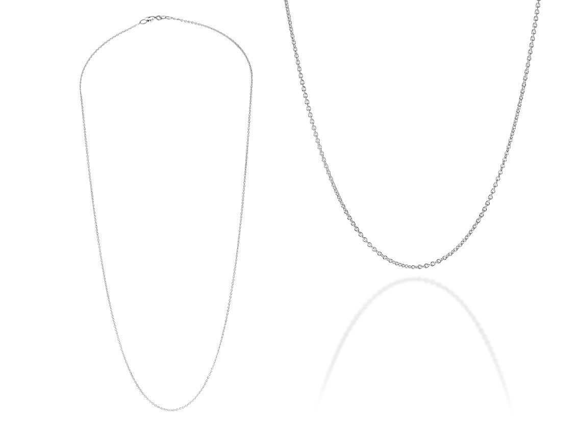 Palido Halskette 18kt Weißgold 2,2g 360mm