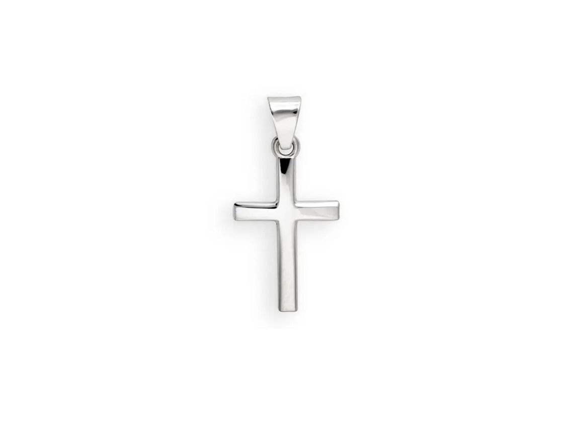 Palido Anhänger Kreuz 14kt Weißgold 0,5g