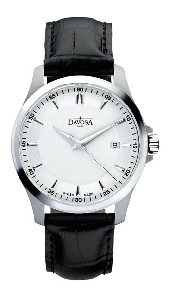 Davosa Classic Stahl Quarz 39mm Neu