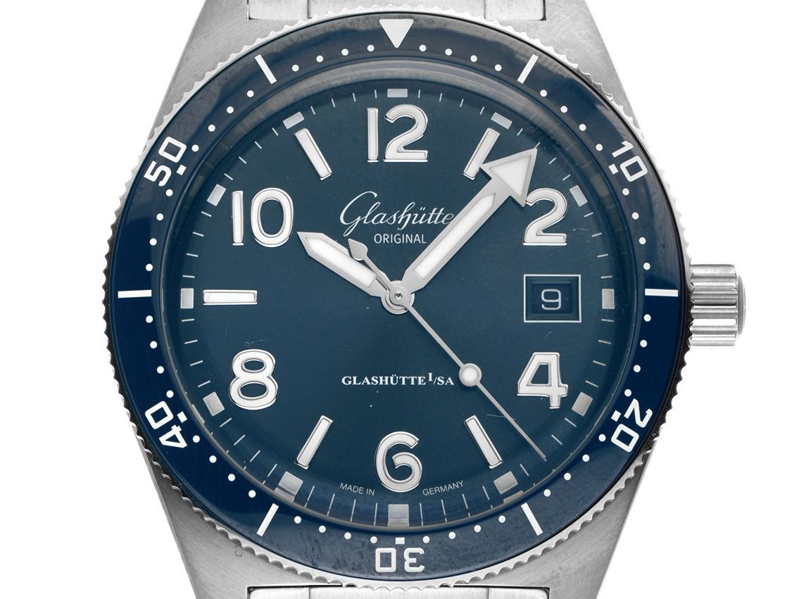 Glashütte Original SeaQ Date Ref.1-39-11-09-61-70 2026 Full Set Ungetragen