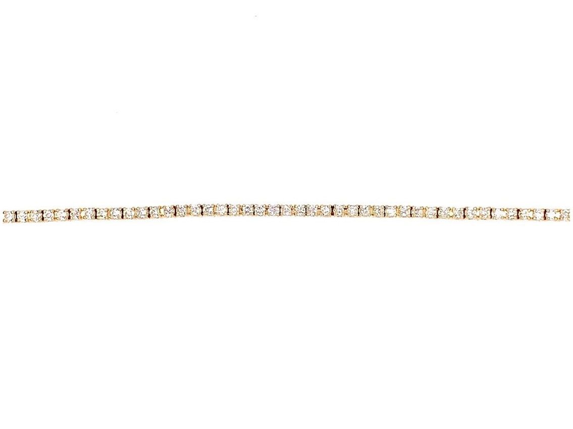 Palido Armband Tennis 18kt Gelbgold 5,9g Diamanten 1,00ct