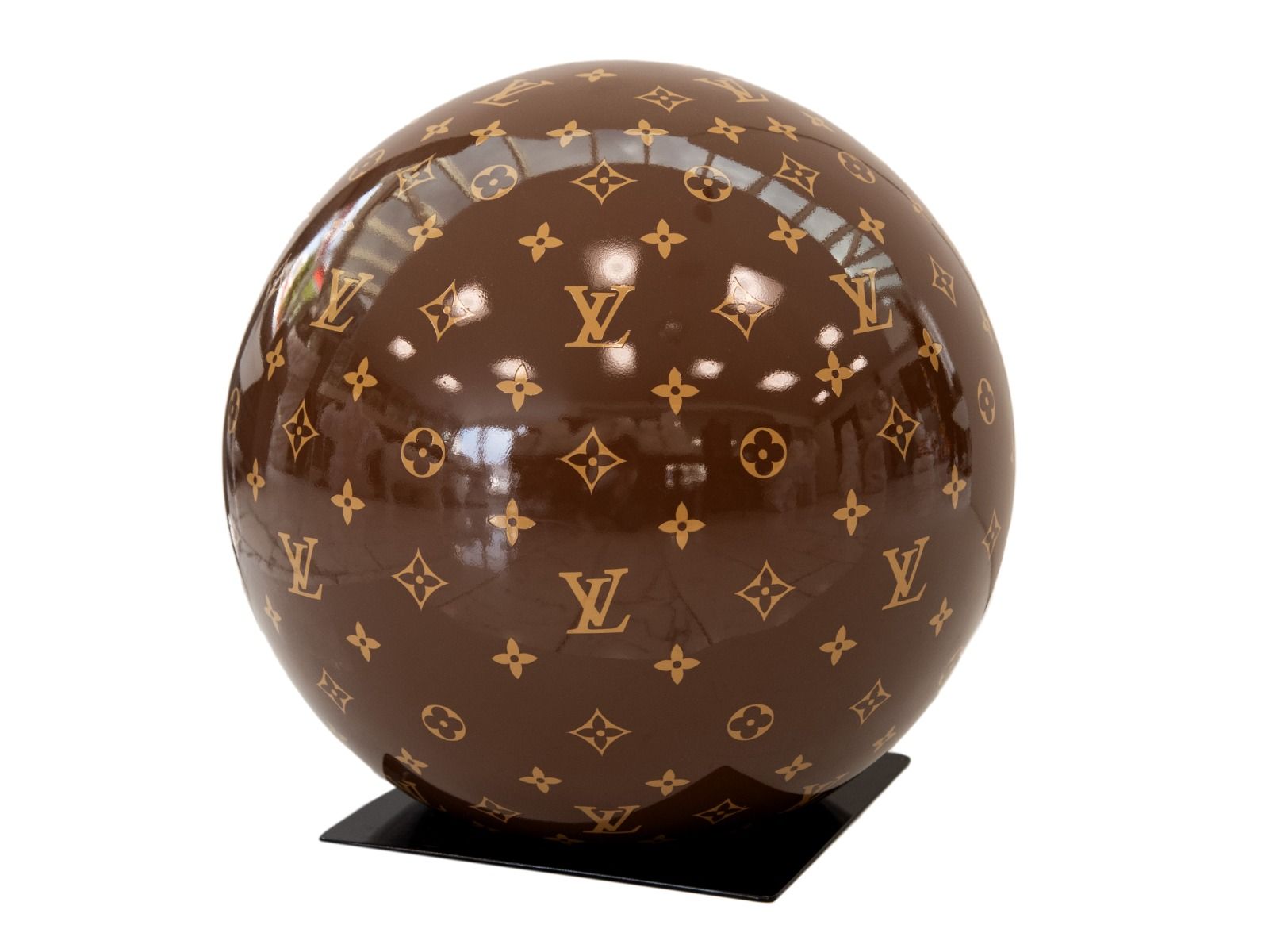Pop Art Skulptur LV Ball 45cm