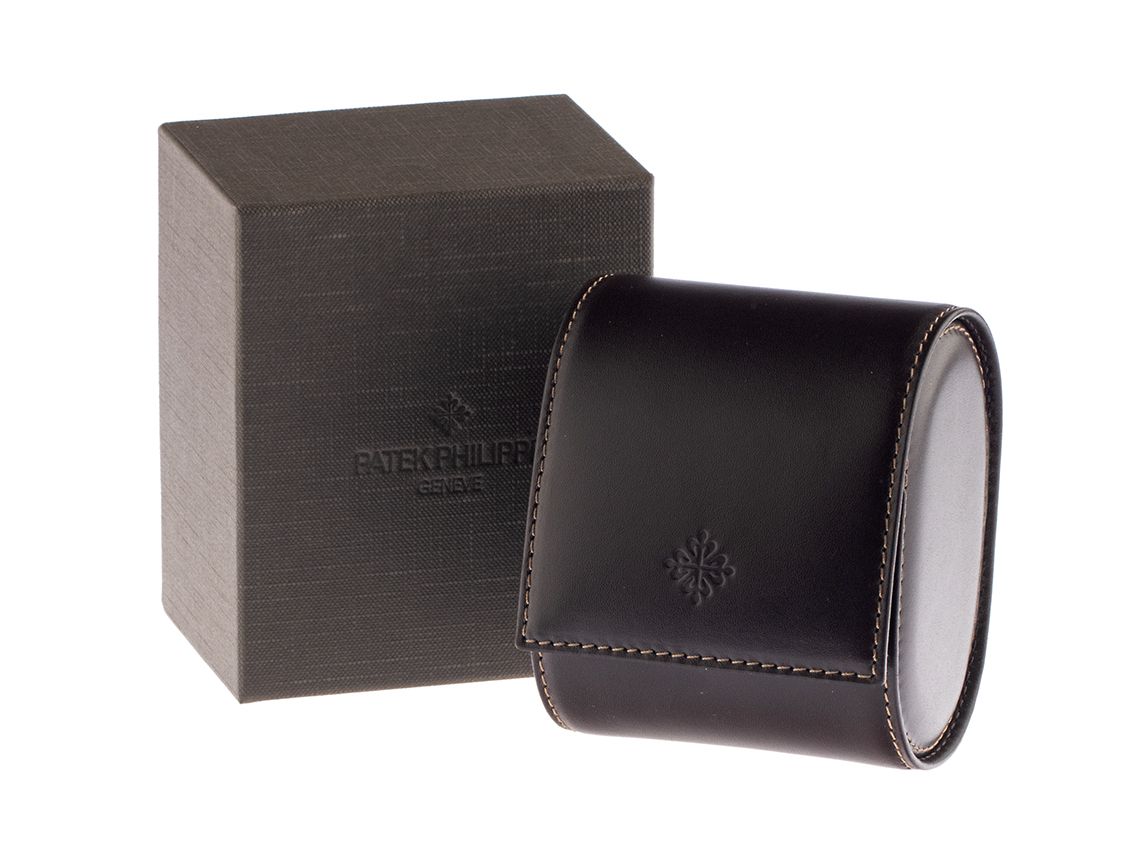 Patek Philippe Serviceetui Travel Case Leder Braun