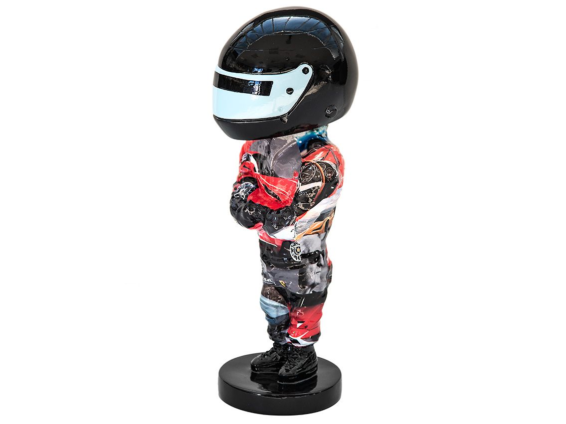 Pop Art Skulptur Pilot 47 x 18cm