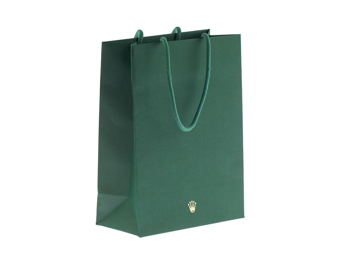 Rolex Papier Tüte Grün