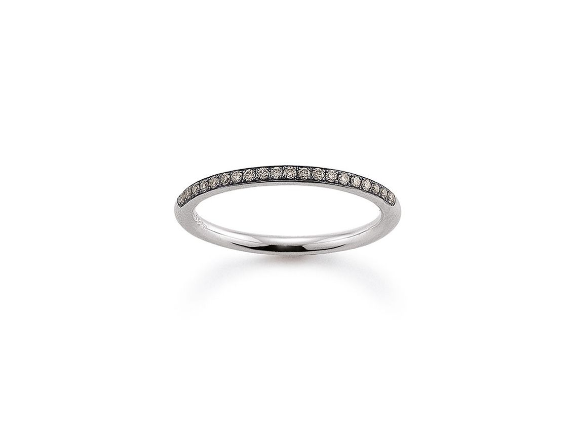 Palido Ring 18kt Weißgold 2,2g Diamanten 0,15ct