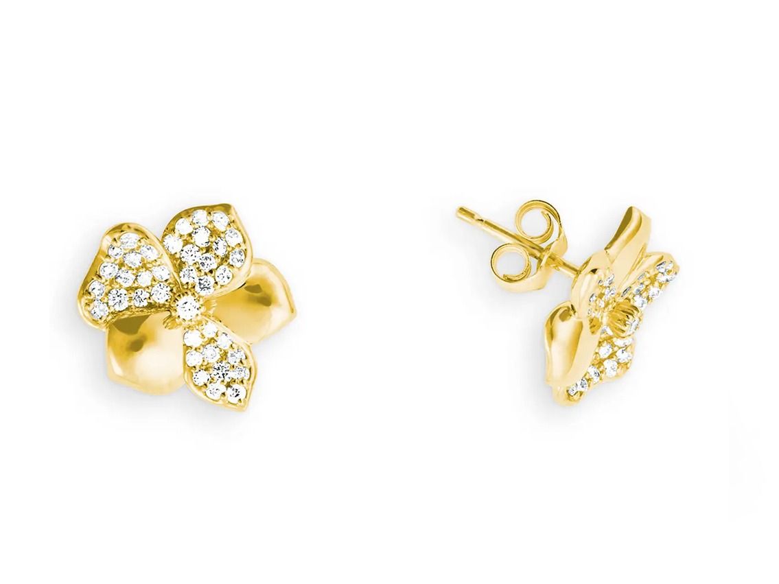 Palido Ohrstecker 18kt Gelbgold 3,8g Diamanten 0,57ct 