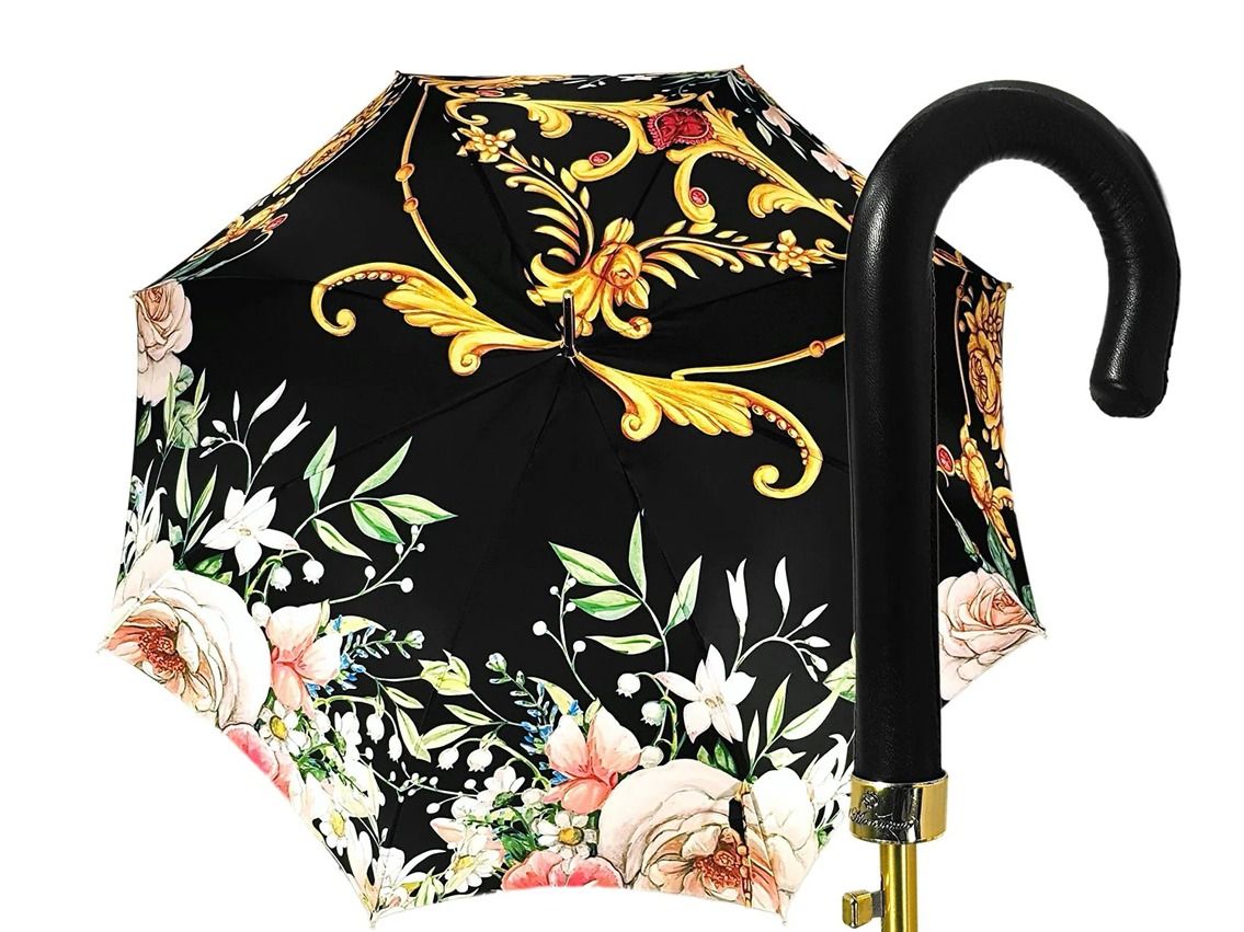 Regenschirm Satin Blumenmuster Design by il Marchesato
