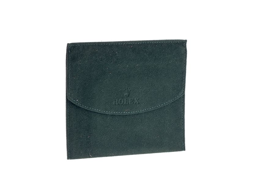 Rolex Reiseetui Textil Grün