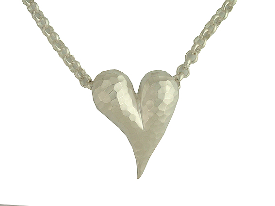 Drachenfels Anhänger "Heartbreaker" mit Kette Silber Neu