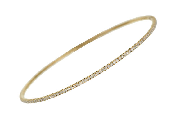 Armreif 18kt Gelbgold Diamond 1,67ct Neu