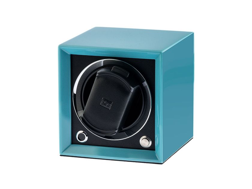 Paul Design Gentlemen 1 Blau Uhrenbeweger mit Netzteil Stapelbar