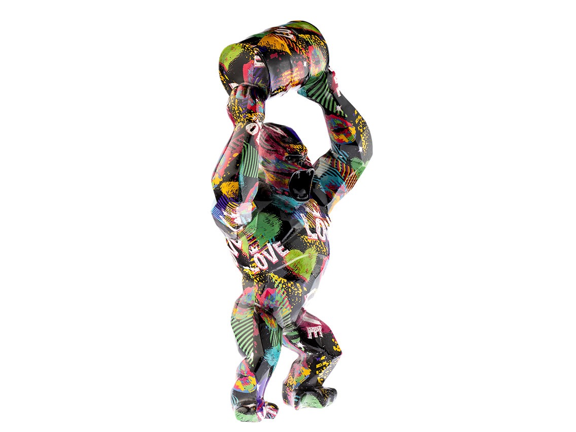 Pop Art Gorilla Graffiti - Armand null - Neu - 10000076940
