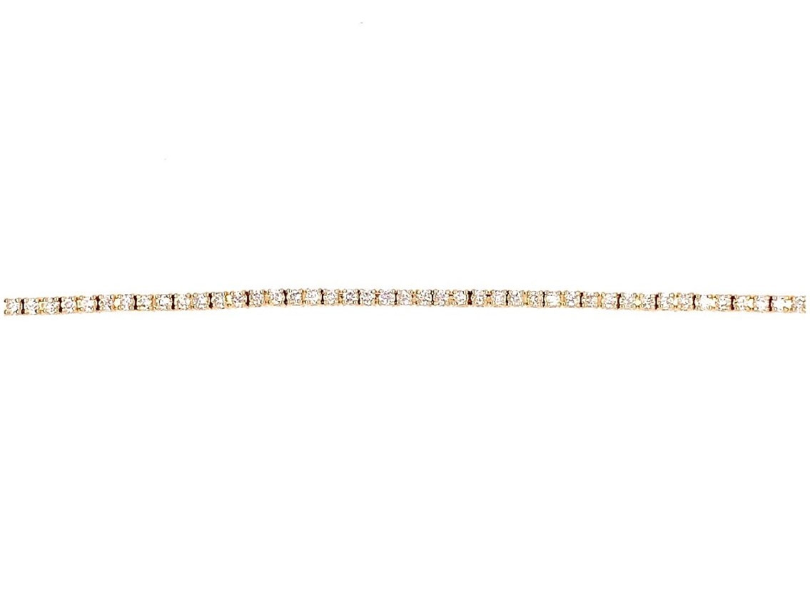 Palido Armband Tennis 18kt Gelbgold 5,9g Diamanten 1,00ct