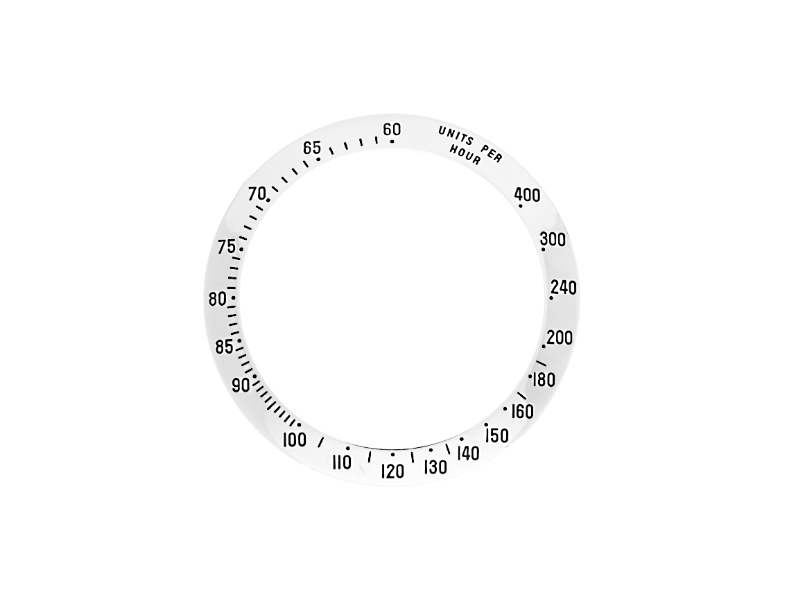 Zubehör - Daytona Lünette Stahl 40mm 6,5g