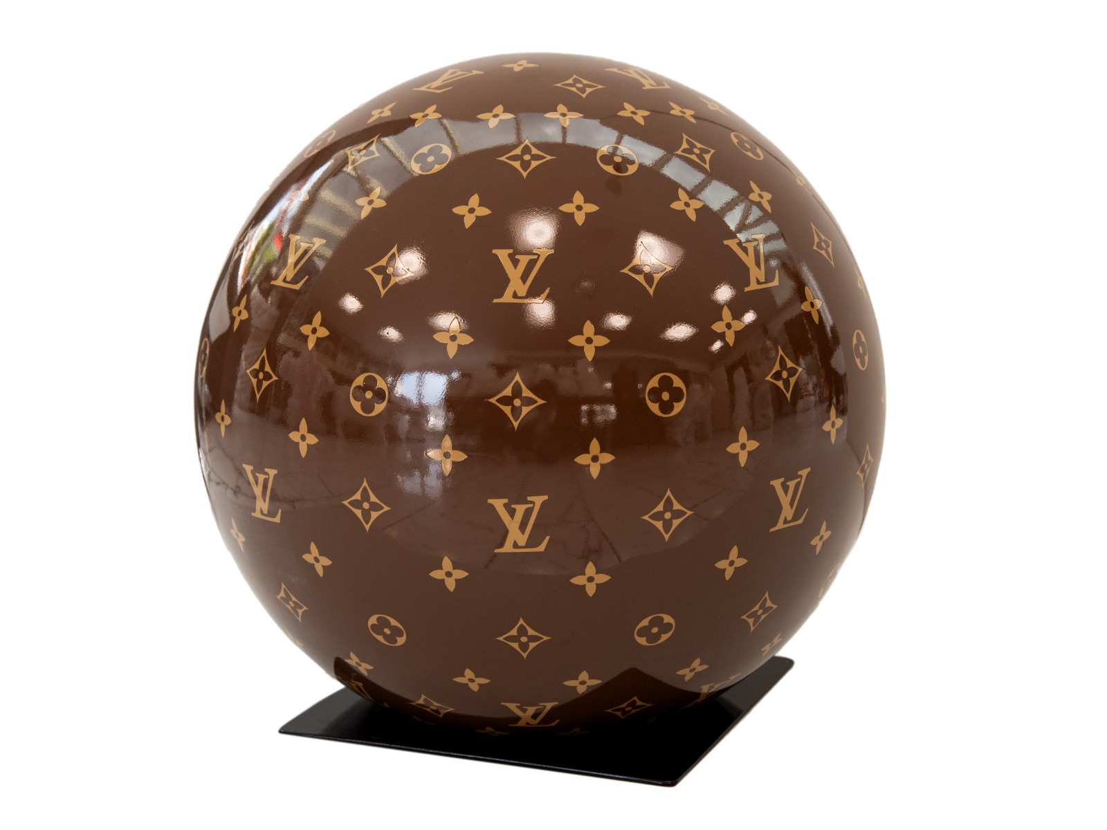 Pop Art Skulptur LV Ball 45cm