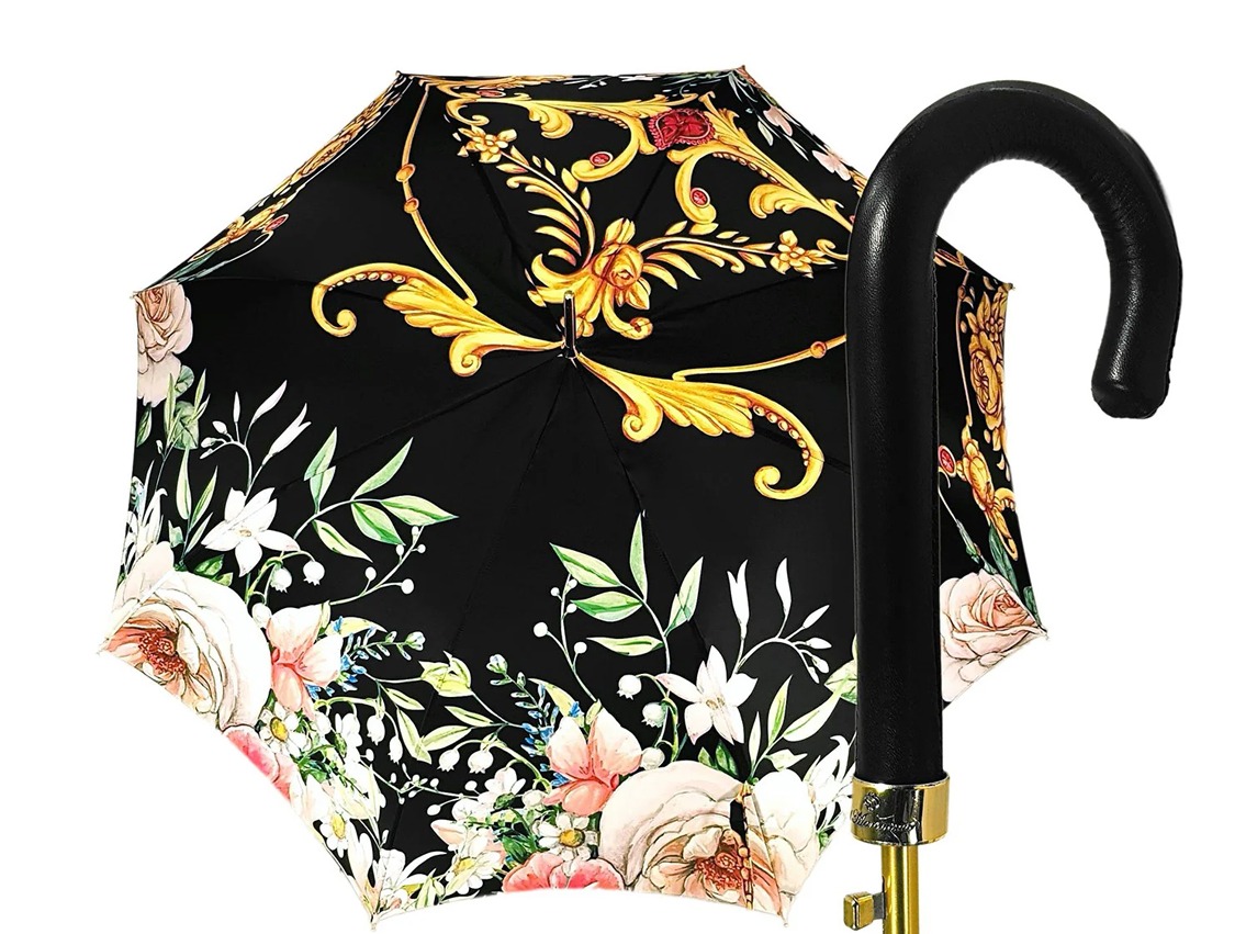 Regenschirm Satin Blumenmuster Design by il Marchesato
