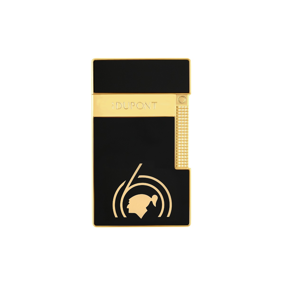 S.T. Dupont Tischfeuerzeug Cohiba 60 Gelbgold Schwarz Ref.T20472 
