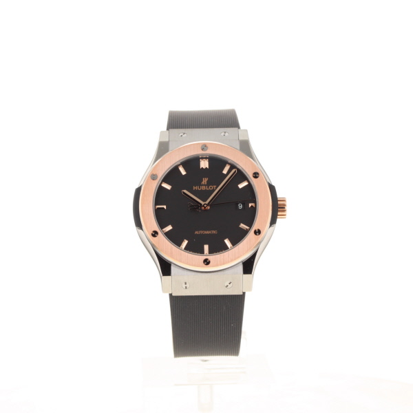 Hublot classic fusion titanium clearance king gold