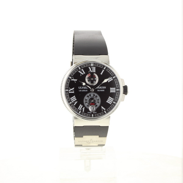 Ulysse Nardin Marine Chronometer - Edelstahl - Armand Kautschuk 