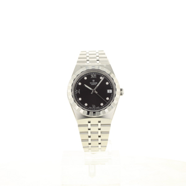 Tudor Tudor Royal Diamanten - Edelstahl - Armand Edelstahl - 34mm 