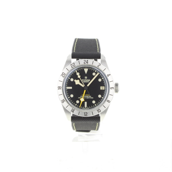 Tudor Black Bay Pro GMT - Edelstahl - Armand Leder / Kautschuk 